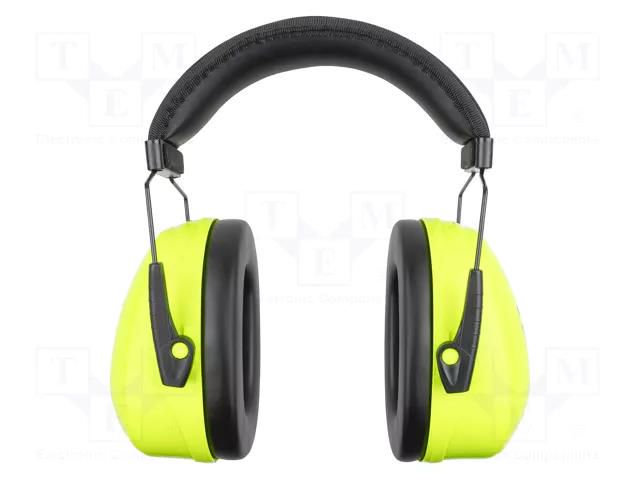 Ear defenders; for childrens; Attenuation level: 27dB; green WOLFCRAFT WF4960000