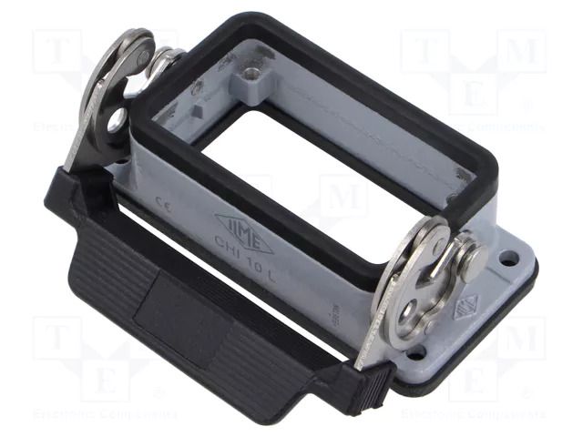 Enclosure for connectors: HDC; size 57.27; for panel mounting ILME CHI10L