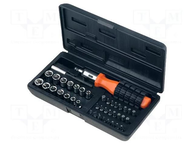 Wrench-set; 6-angles,socket spanner; Chrom-vanadium steel AVIT AV-07030