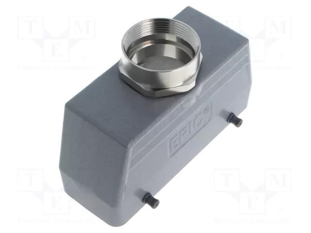 Enclosure for connectors: HDC; size H-B 24; for cable; straight LAPP 10111000
