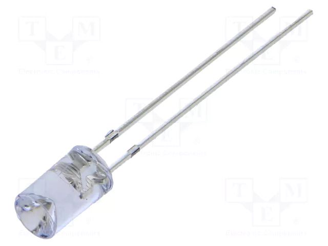 LED; green; 5mm; 750÷1120mcd; 120°; Front: recessed; 5VDC; -30÷85°C OPTOSUPPLY OSG5DA5MC1B-5V