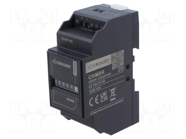 Counter: electromechanical; working time; mechanical indicator CROUZET CROUZET-99793810N
