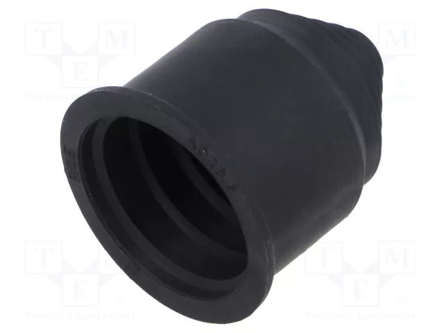 Conduit end cover; elastomer TPE-V; SILVYN® K-EM; black; Size: 28 LAPP LP-65500245