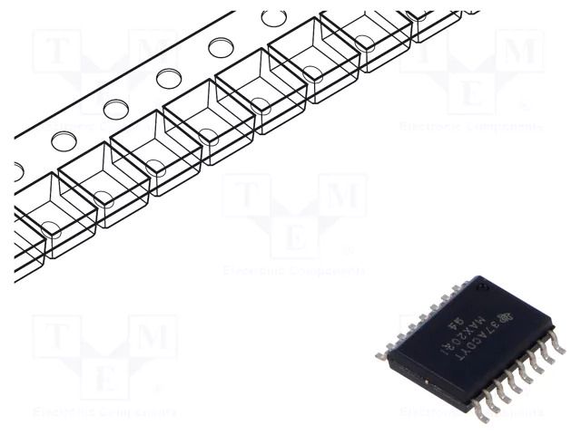 IC: interface; receiver,line driver; RS232; 120kbps; SOIC16; ESD TEXAS INSTRUMENTS MAX202IDWR