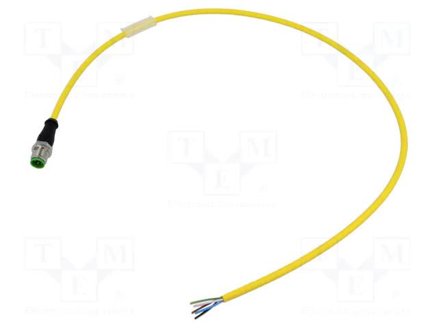 Cable: for sensors/automation; M12; PIN: 5; straight; 0.6m; plug MURRELEKTRONIK 7000-12041-0350060