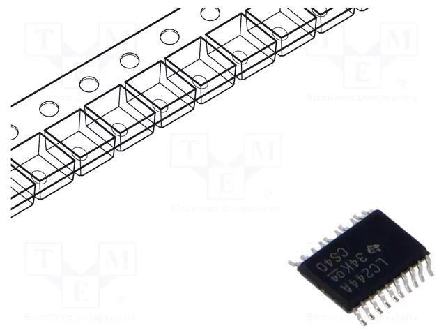 IC: digital; buffer TEXAS INSTRUMENTS SN74LVC244APWR