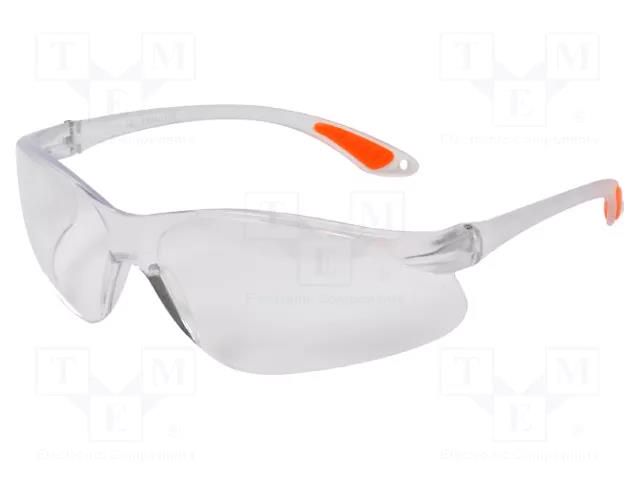 Safety spectacles; Lens: transparent AVIT AV-13021