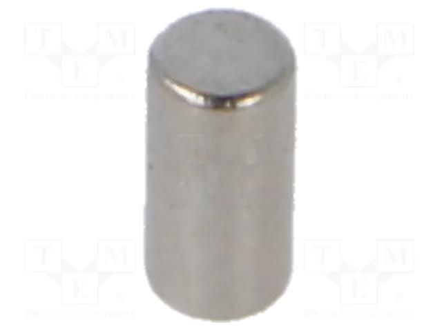 Magnet: permanent; neodymium; 1N; Ø: 2mm; H: 4mm ELESA+GANTER GN55.2-ND-2-4