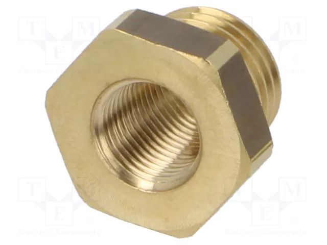 Mount.elem: thread adapter; brass; Int.thread: G 1/8" PNEUMAT MS251K1418