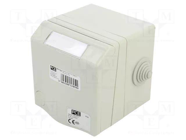 Connector: AC supply 3-phase; socket; female; 16A; 415VAC; Design PCE 864-6GV
