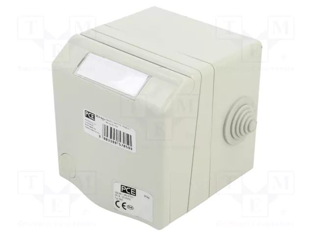 Connector: AC supply 3-phase; socket; female; 16A; 415VAC; Design PCE 864-6GV