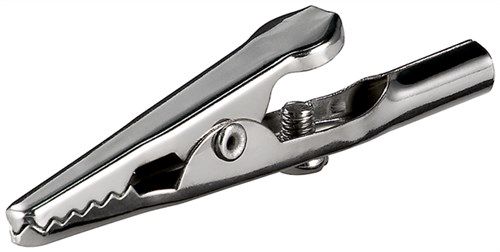 Alligator Clip with Screw - length 51 mm 11410
