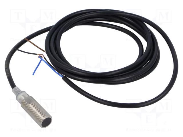 Sensor: inductive; OUT: PNP / NO; 0÷2mm; 10÷30VDC; M12; 2m; IP67 OMRON E2E-X2B1T12-2M