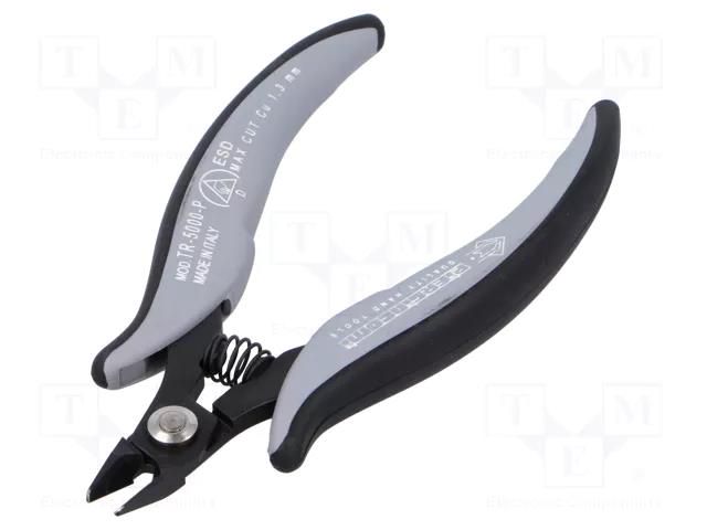 Pliers; cutting,miniature,curved; ESD; 138mm PIERGIACOMI PG-TR5000PD