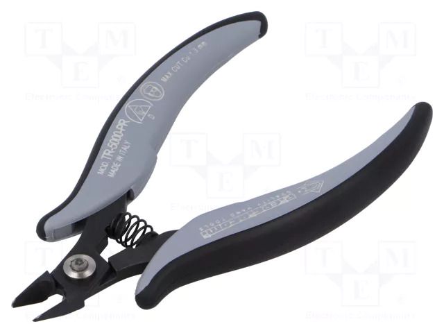 Pliers; cutting,miniature,curved; ESD; 138mm PIERGIACOMI PG-TR5000PRD