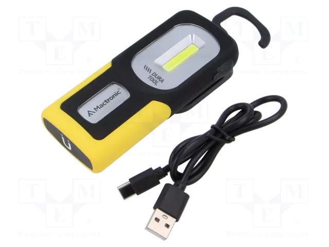 Torch: LED; 110lm; DURA TOOL MACTRONIC PWL0014