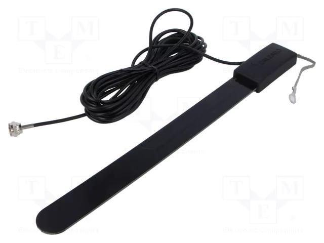 Antenna; DVB-T; F; on the window; 5m; plug; 5VDC ACV 15-7137124