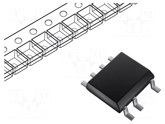 IC: PMIC; AC/DC switcher,SMPS controller; Uin: 85÷265V; DIP-8C POWER INTEGRATIONS LNK606PG