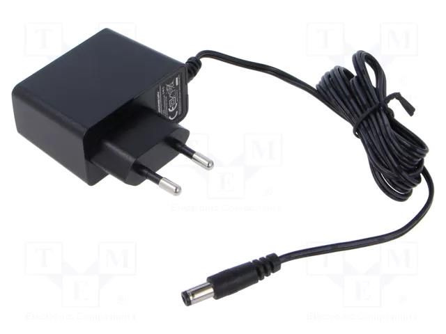 Power supply: switching; mains,plug-in; 24VDC; 0.5A; 12W; 83% ESPE E12-1224-211