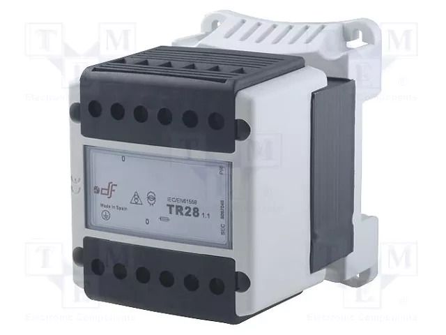 Transformer: mains; 100VA; 230VAC; 12V; Leads: terminal block; IP20 DF ELECTRIC DF-680100025