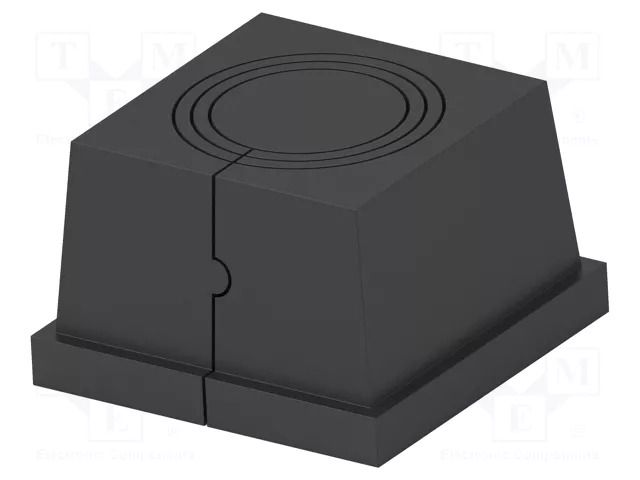 Sealing rings; black; -40÷80°C; Entrelec; IP66 TE Connectivity 1SNG604008R0000