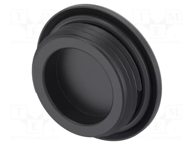 Stopper; PG13,5; IP68; polyamide; black; Entrelec; Thread: PG; 6mm TE Connectivity 1SNG620063R0000