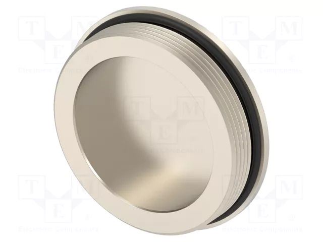 Stopper; M50; 1.5; IP68; brass; Plating: nickel; Entrelec; 9mm TE Connectivity 1SNG621007R0000