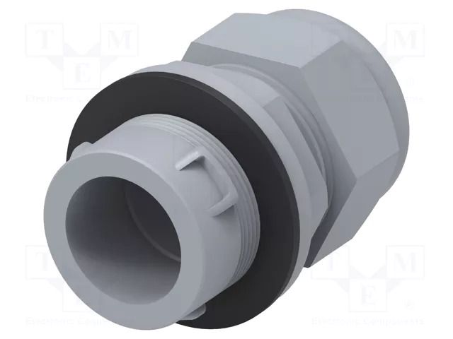 Cable gland; M40; IP68; polyamide; grey; push-in; Entrelec TE Connectivity 1SNG622035R0000