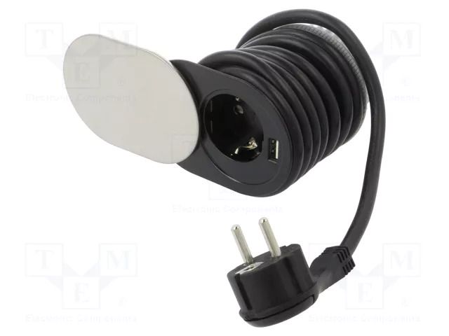 Mains connector W-72012 PLASTROL W-72012