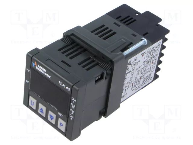 Module: regulator; temperature; on panel; 24VAC; 24VDC; IP65 ASCON TECNOLOGIC TLK43-LORR-I-E
