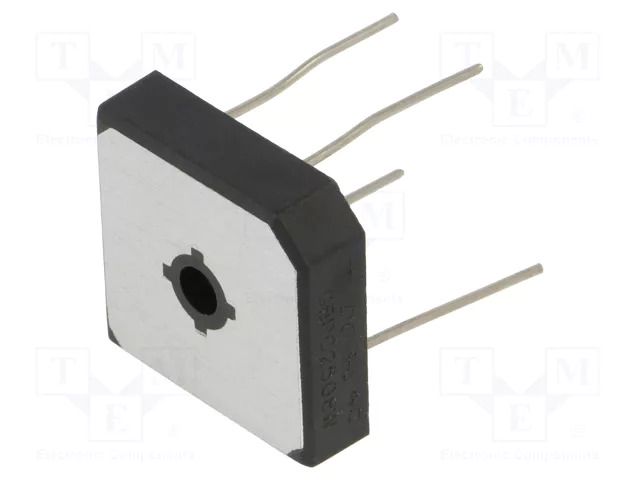 Bridge rectifier: single-phase; Urmax: 800V; If: 25A; Ifsm: 350A DC COMPONENTS GBPC2508W-DC