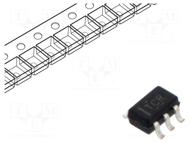 IC: digital; bus transceiver TEXAS INSTRUMENTS SN74AVC1T45DCKR