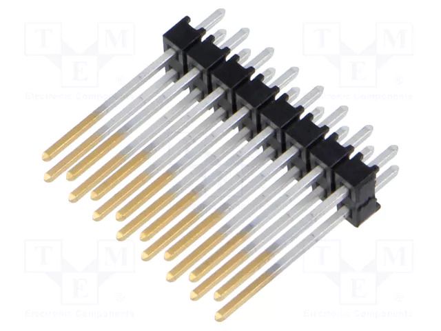Connector: pin strips; pin header; male; PIN: 16; straight; THT SAMTEC TSW-108-15-F-D