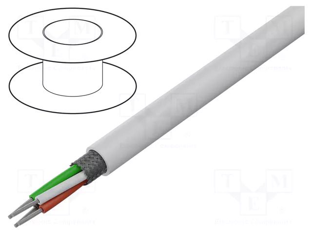 Wire; Alpha Essential High Low Temperature; 2x16AWG; stranded ALPHA WIRE 2826/2-WH001