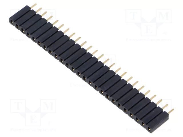 Connector: pin strips; socket; female; PIN: 25; THT; 3A; 125V; BL 1 FISCHER ELEKTRONIK BL1.25.G