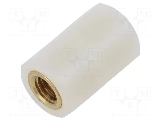 Insulating sleeve; Int.thread: M8; L: 25mm; UL94V-2; polyamide DREMEC TFF-M8X25/1181510