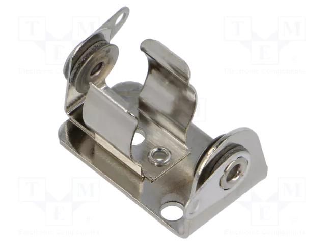 Holder; 1/2AA,CR14250; Batt.no: 1; rivet,screw KEYSTONE KEYS1103
