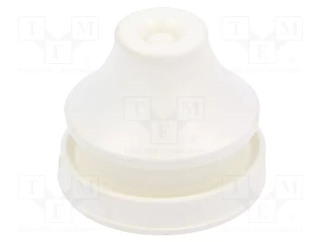 Grommet; EPDM; light grey; Panel thick: 3÷5mm; Øcable: 5÷9mm FIBOX FEM5-9L