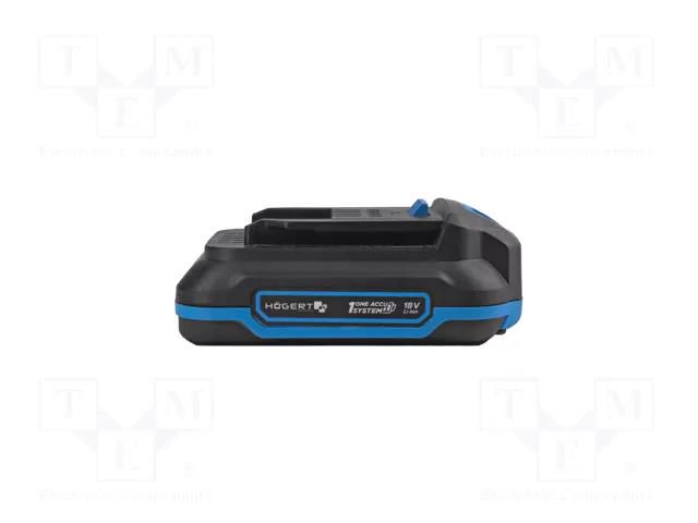 Re-battery: Li-Ion; 18V; 2000mAh; packs HÖGERT TECHNIK HT2E239-A20