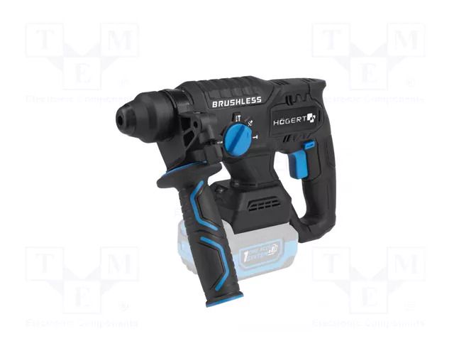 Fixing hammer; 18VDC HÖGERT TECHNIK HT2E228-0CH