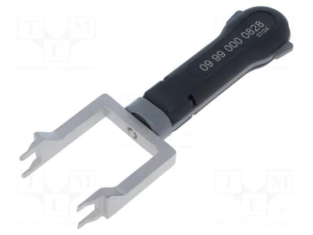 Tool: for  removal; Closing: Han Eco,Han-Modular®,Han-Yellock HARTING 09990000828