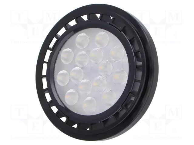 LED lamp; neutral white; GU10; 230VAC; 1250lm; 12.5W; 40°; 4000K GTV Poland LDES111NW13W4010
