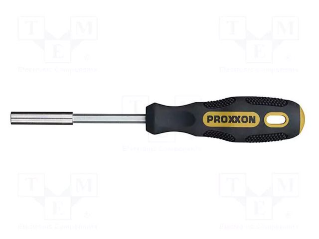 Screwdriver handle; Holder: C6,3mm,E6,3mm; 1/4" PROXXON PR22281
