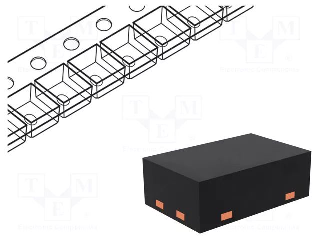 Transistor: P-MOSFET; Trench; unipolar; -20V; -700mA; Idm: -2.8A NEXPERIA PMZ350UPEYL