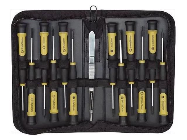 Kit: screwdrivers; precision; hex key,Phillips,slot,Torx® PROXXON PR22720