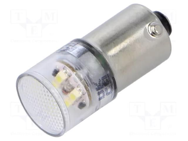 LED lamp; white; BA9S,T10; 130VDC; 130VAC; plastic; -20÷60°C CML INNOVATIVE TECHNOLOGIES 1882413WPK