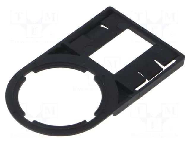 Label; polyamide; black; -40÷100°C; UL94V-2; Label l: 48mm WEIDMÜLLER SM-H-27/18-SW
