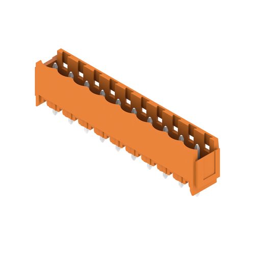 PCB plug-in connector (board connection), 5.08 mm, Number of poles: 10, Outgoing elbow: 180° Weidmuller 1147580000 04032248934249