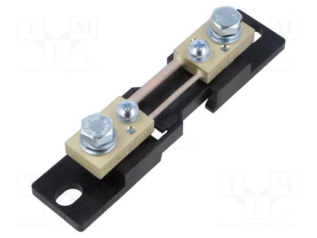 Current shunt; 80A; Class: 0.2; 60mV; for DIN rail mounting LUMEL B2-06080A0A01A2M0