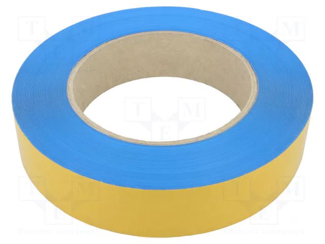 Tape: marking; light-blue; L: 50m; W: 50mm; self-adhesive; PVC FATH FA-0203T05056